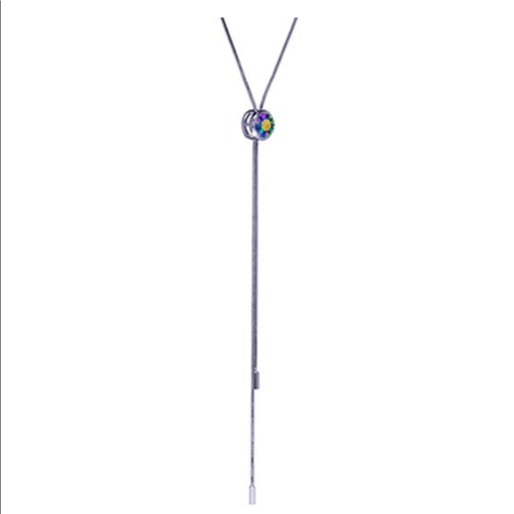 Callura | lariat necklace with Swarovski crystals